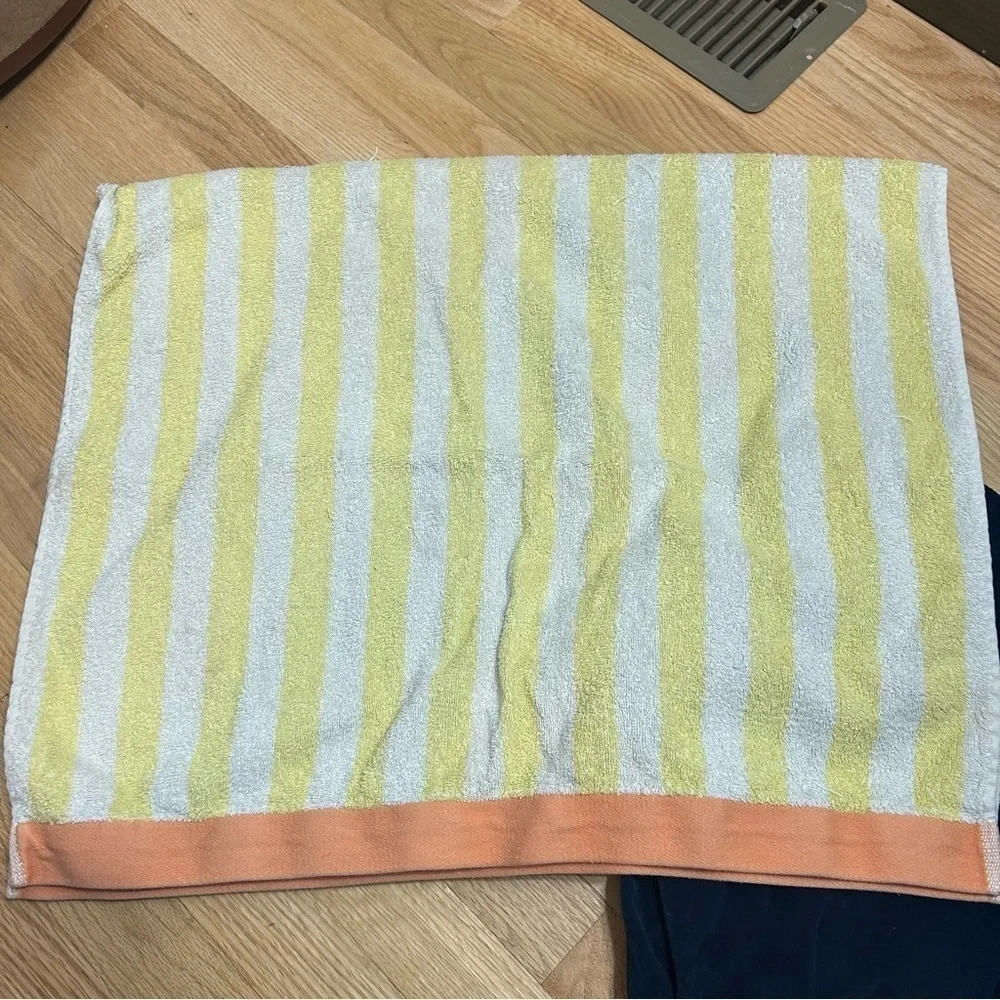 Baby Towel Bundle Hooded Monster Blue Duck Striped